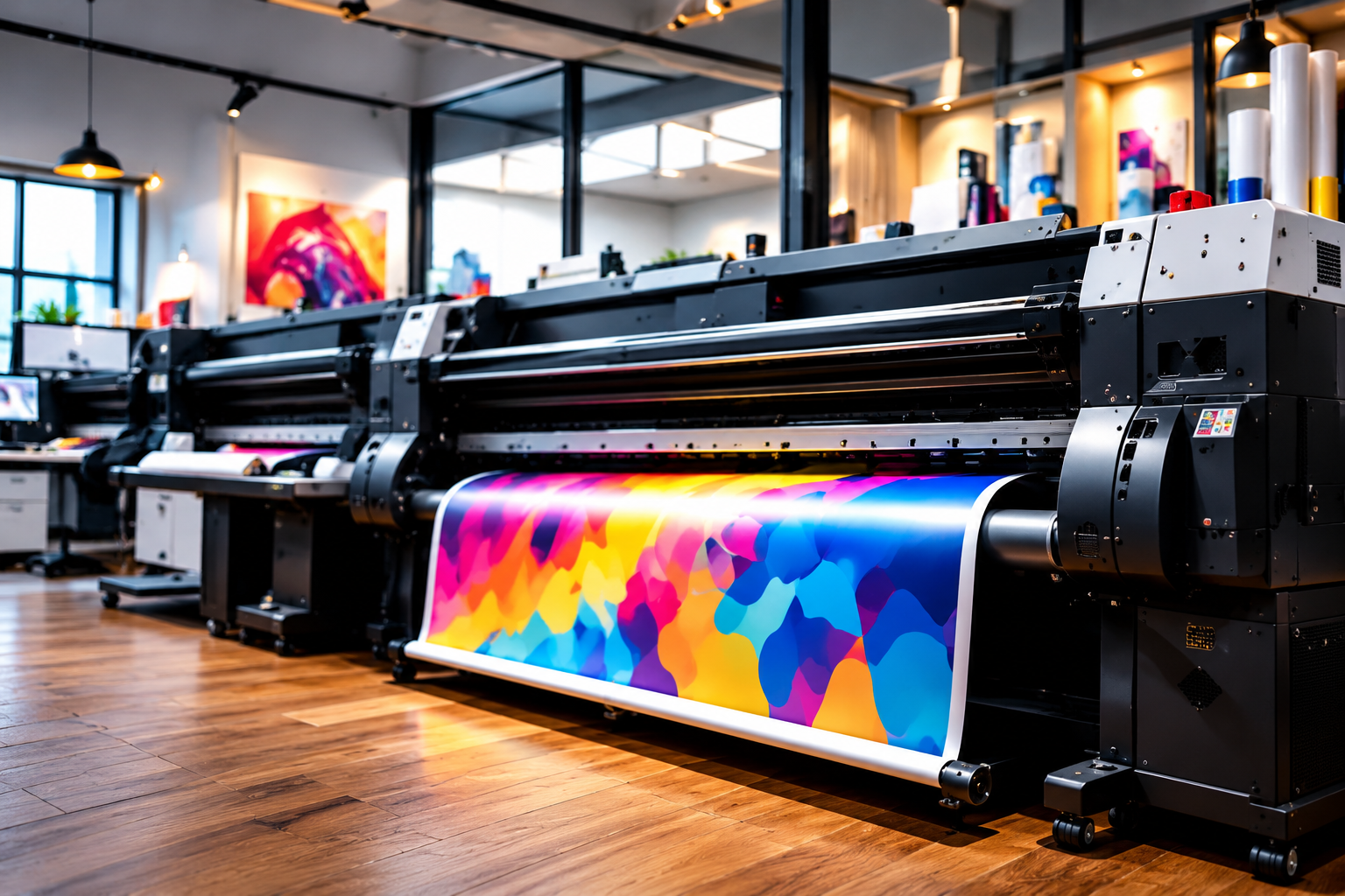 Máy in quảng cáo Thịnh Nguyên